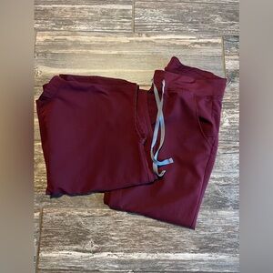 Burgundy Figs- Rafaela top and joggers Small/petite